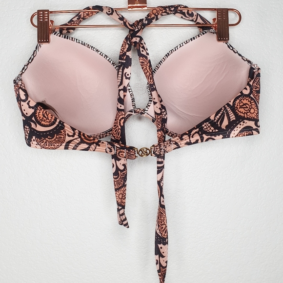 3/$30 Victoria's Secret 34D Halter Top Swimsuit - Picture 3 of 3